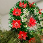 Décoration du diner de Noël de Michel Foley d'Entraide Ahuntsic-Nord